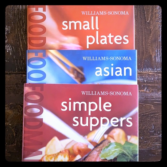 Williams Sonoma Other - ✨3 COOKBOOK bundle! WILLIAMS-SONOMA